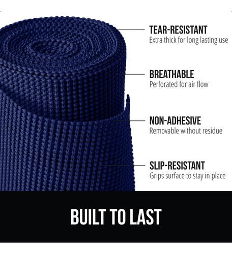 Revestimiento Gorilla Grip Para Cajones Y Armarios, Grues...