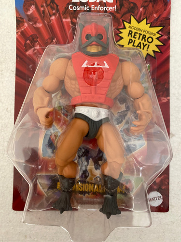 Zodac Cosmic Enforcer Motu Origins Retro Zodak Unpunch Card (Usado)