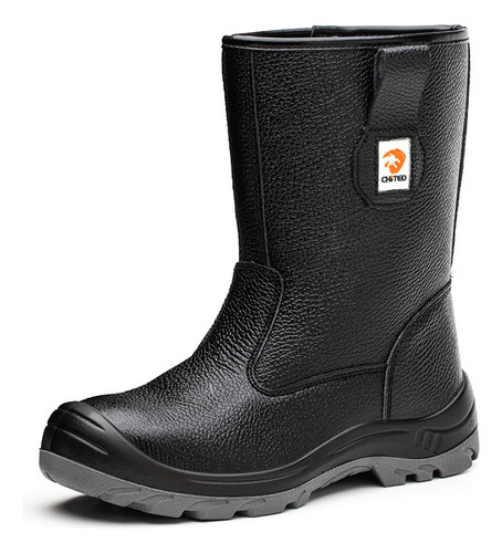 Botas Altas Negras De Algodón Q139; 39 - Zapatos Altos Antia