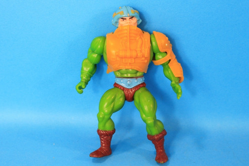 Man At Arms He-man Motuc 1983 Detalle En Pierna