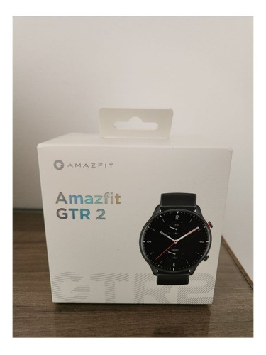 Imagen 3 de 7 de Smartband Amazfit Fashion GTR 2 Sport Edition 1.39" caja 46.4mm de aleación de aluminio black, malla obsidian black de silicona A1952