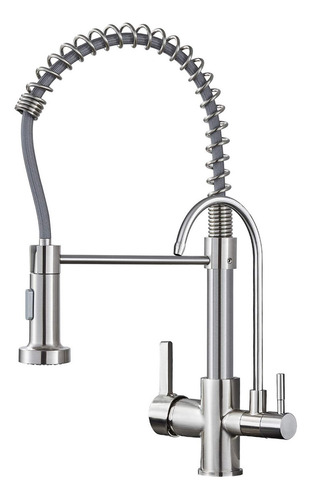 Grifo De Cocina Menatt Mtt8035 3 En 1 Con Ducha Extraíble