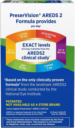 Imagem 3 de 4 de Preservision Areds 2 Eye Vitamin & Mineral 210 Minigels