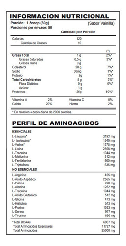 Imagen 2 de 2 de Prostar Whey Protein 5 Lbs