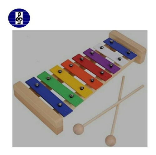 Marimba O Xilófono De 8 Notas De Colores Para Niños