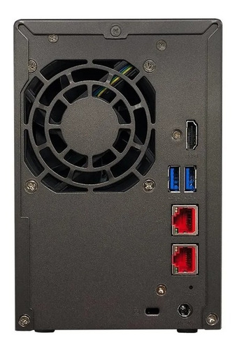 Imagen 2 de 2 de Server Nas 2 Bahias Asustor Sata Raid 2.5/3.5 4g M2 Giga