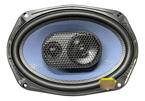 Par De Bocinas 6x9 400w C/ Tweeter Domo Db Drive X-s69 Negro