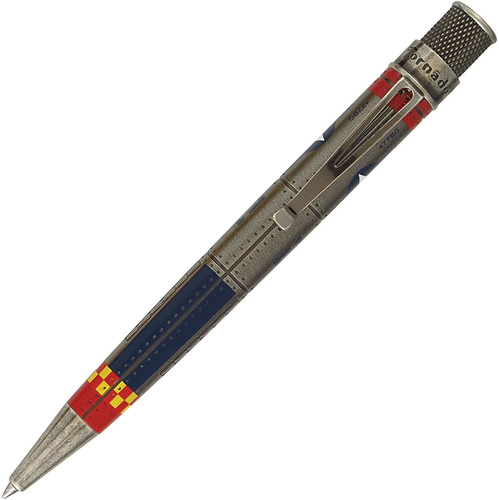 Boligrafo Lapicera Retro 51 Con Diseno De Avion P-51 Must...