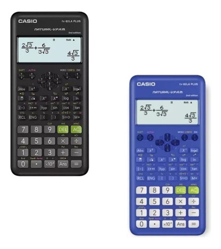 Calculadora Científica Casio Fx-82la Plus 252 Funciones