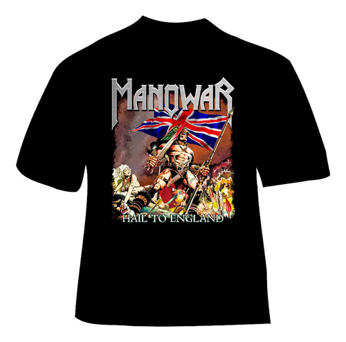 Polera Manowar - Ver 04 - Hail To England