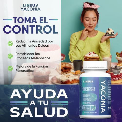 Yaconia Lineus - Reduce El Nivel De Azucar En La Sangre