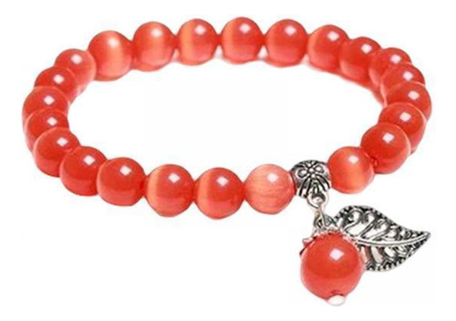 4 Pulsera De Piedra Con Cuentas De Cristal 4 Piezas