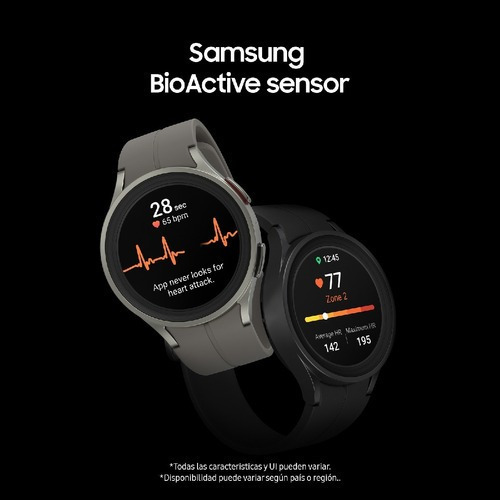 Imagen 6 de 7 de Smartwatch Samsung Galaxy Watch5 Pro 45mm Super Amoled Ipx68 Titan Blanco Titan