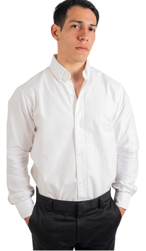 Camisa Peruvian Clothing Company Blanca 100% Algodón
