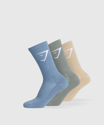 Gymshark Calcetas 3pack - Crew Socks