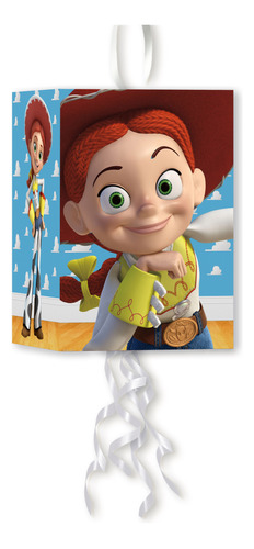 Combo Jessie - Toy Story -piñata+cartel+banderín+20 Bolsitas