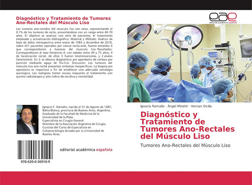 Libro: Diagnóstico Y Tratamiento De Tumores Ano-rectales Del