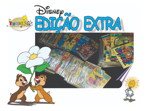 Coleção Completa Edição Extra Disney - C/ 160 Un - Relíquia (Usado)