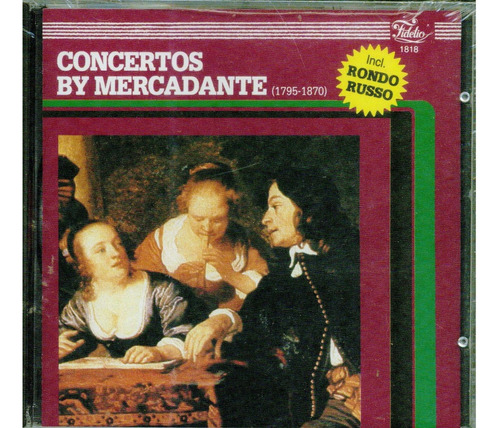  Concertos* Cd: By Saverio Mercadante*  Europa* C/nuevo*