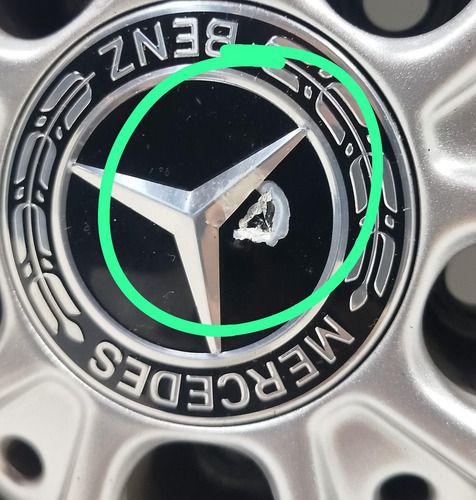 Jogo De Roda Mercedes C180 2019/2021 1.6 Aro 17 Com Detalhe (Usado)