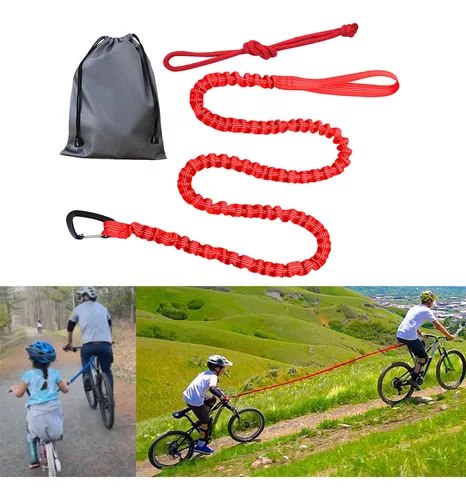 1 pieza Cuerda de remolque para niños, Cuerda de remolque para niños,  Bungee para bicicleta con