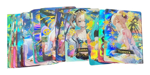 Colección De 55 Cartas Waifu Goddess Story