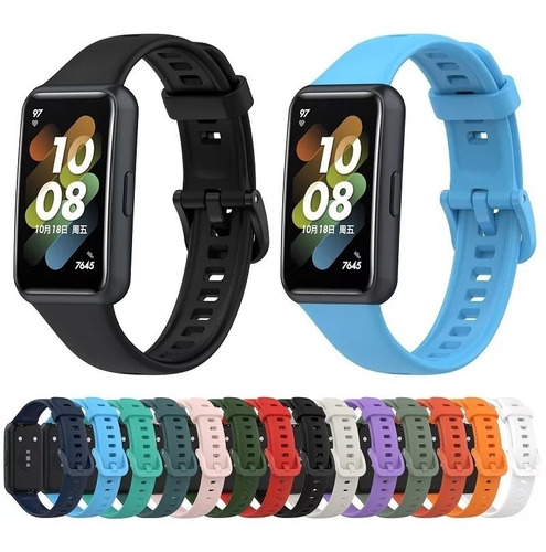 Correas Silicona Compatible Con Huawei Band 7 De 16mm