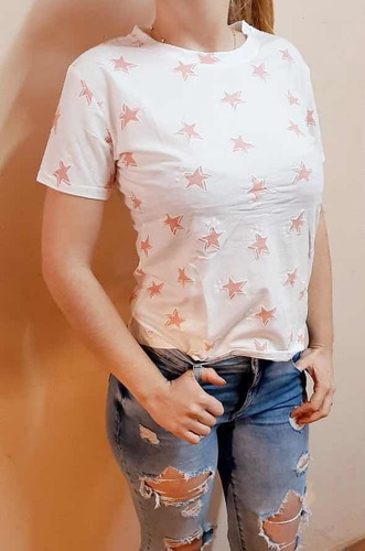 Remera De Mujer Algodón 100% Moda 2020