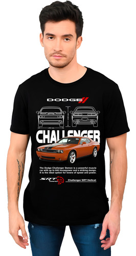 Playera Carro Diseño 50 Carros Y Motos Dodge Beloma