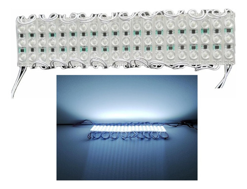 1000 Pz Modulo 3 Leds 2835 110v Ip65 Luz Blanca Directo 