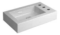 Comprar Bacha Baño Deca L195r Rectangular Colgar 3 Agujeros Derecha Acabado Brillante Color Blanco