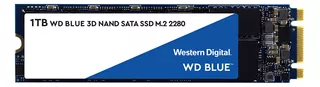Disco sólido interno Western Digital WDS100T2B0B 1TB azul