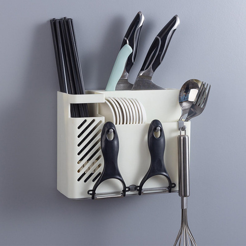 Soporte Para Cubiertos Y Utensilios, Caja De Drenaje Para