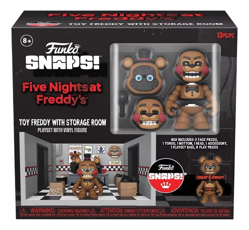 Funko Snaps Five Nights At Freddy's Toy Freddy Storage Room