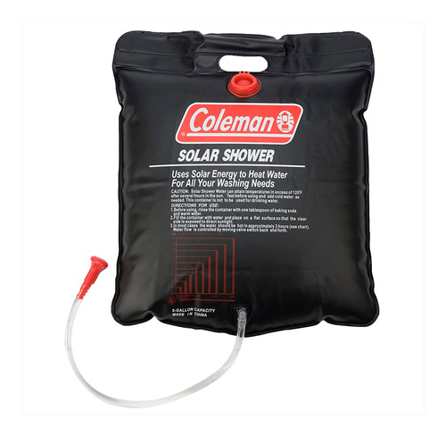 Ducha Portátil Solar Para Camping 5 Galones Coleman 