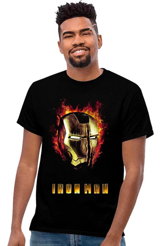 Playera Superheroes Iron Man Diseño 02 Playeras Beloma