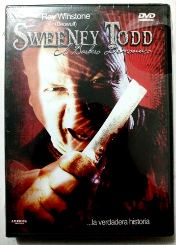 Sweeney Todd El Barbero Demoníaco Dvd Nuevo
