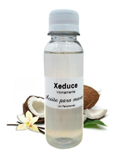 Aceite Con Feromonas Sedoso Para Masajes De Coco Y Vainilla