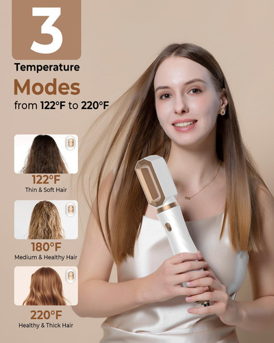 Cepillo Secador Yitrust 6 En 1 Con Secador De Pelo Desmontab