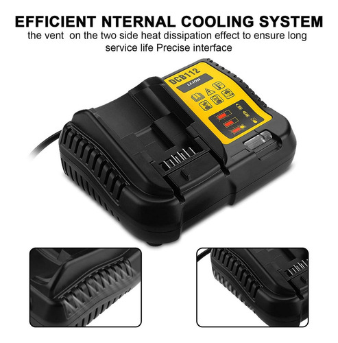 Cargador P/baterias 12v/20v 3a Para Dcb105 Dewalt Dcb112