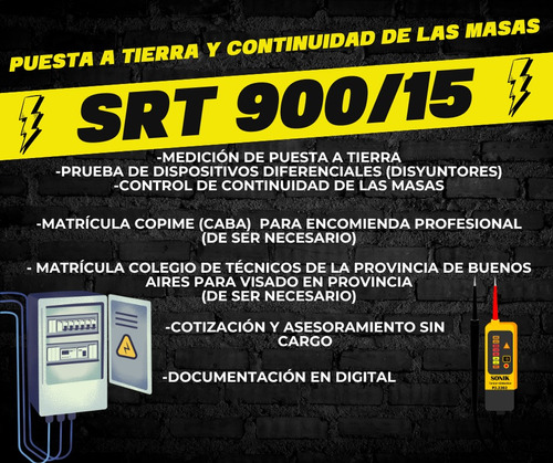 Srt 900/15 - Puesta A Tierra Y Continuidad De Las Masas 