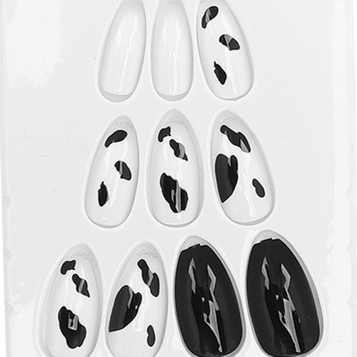 Juego De Puntas De Uñas Postizas 24 Uds. Cubierta