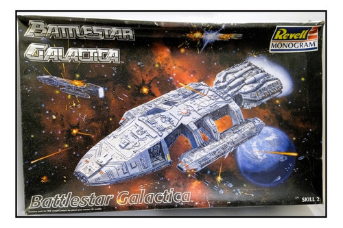 Kit Plastico Para Armar Maqueta De Battlestar Galactica 