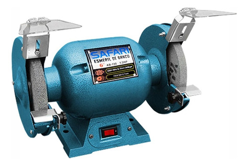 Esmeril 6'' Amoladora De Banco 150w Industrial 1/2 Hp Color Azul