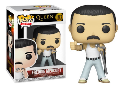 Imagen 1 de 1 de Funko Pop Freddie Mercury Live Aid 183 - Queen