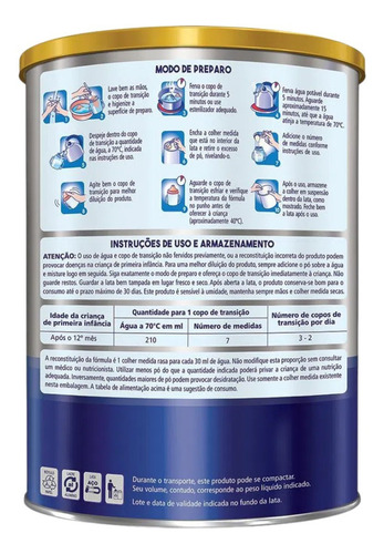 Fórmula Infantil Em Pó Ninho Nutrigold 800g