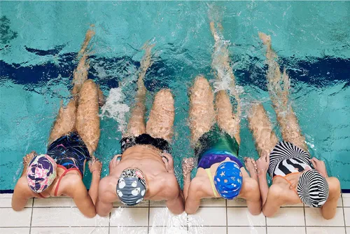 Gorra De Natación Arena Print 2 - Btu Color Kikko Diseño De La Tela Estampado Tamaño U
