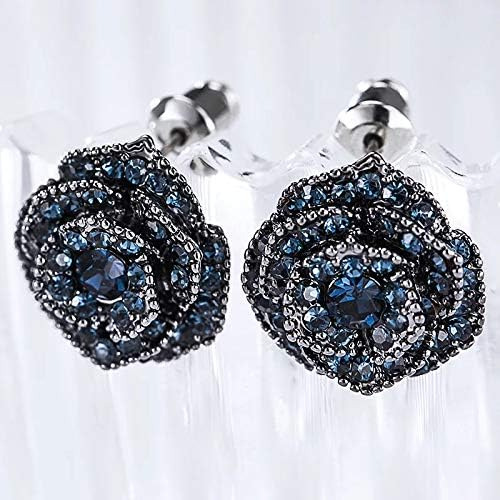 2 Pares De Aretes De Aro De Moda Para Novia, Boda, Conjunto