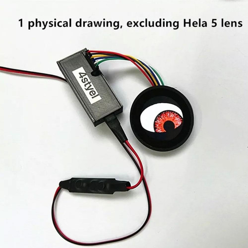 Luz De Ojos De Diablo Para Coches, Faro Dinámico De Ojo De
