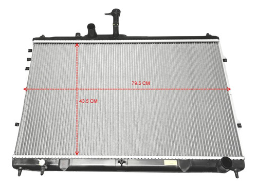 Radiador 08 (4d56 Tci) (c/aire) Korea Hyundai H1 08-16